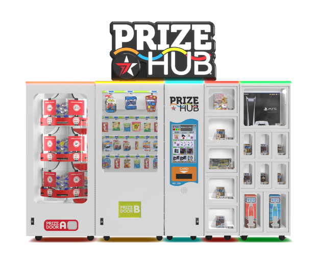 Bay Tek's modular Prize Hub vending machine